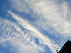 上野高速高架上の雲