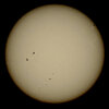 '23.04.17.08:18-19.の5枚を重ね画像処理した太陽面