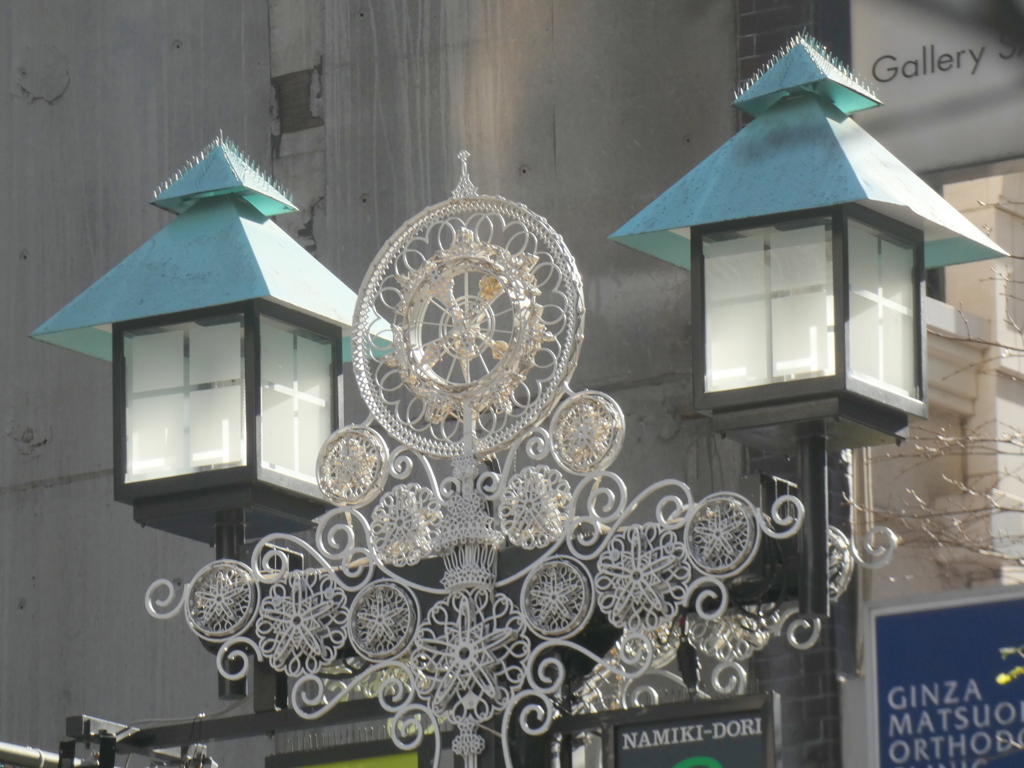 銀座の設え