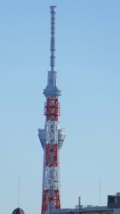 荒川西新井橋から重なり