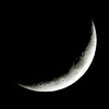 ’23.01.25.17:35の10枚を重ね画像処理した月