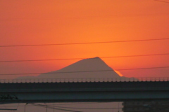 武甲山のサンセット