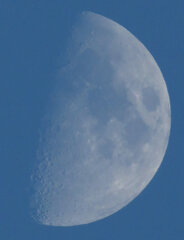 '23.02.28.15:46-7の8枚を重ね画像処理した7.8齢の昼間の月