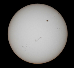 '24立冬の太陽面
