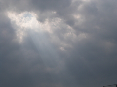 天のチンダル現象１