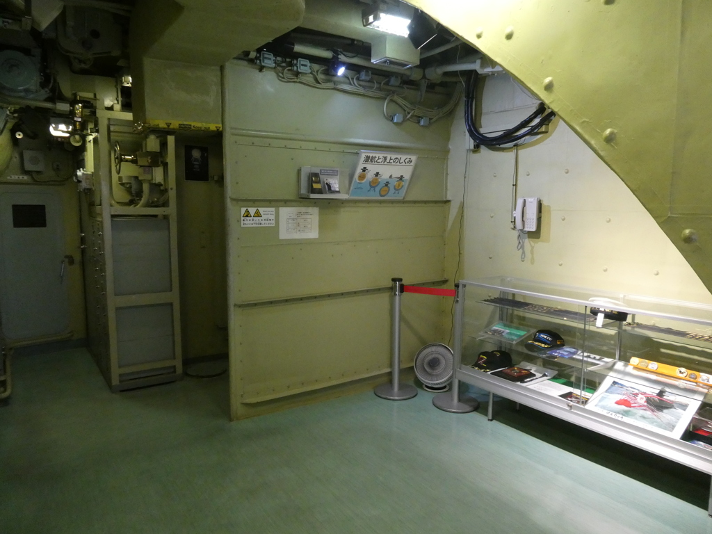 １潜水艦の内部