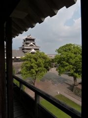 熊本城の櫓から４