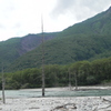 ちょっと逆光上高地大正池