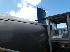 呉の空と潜水艦のエントランス