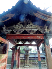 上野東照宮の玄関の瓦門