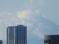ちょっと荒れてる富士山