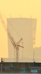 荒川土手から虎ノ門ヒルズステーションタワー