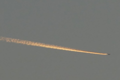 西の遠くのジェットストリーム