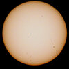 '23.03.28.16:12.の5枚を重ね画像処理した太陽面