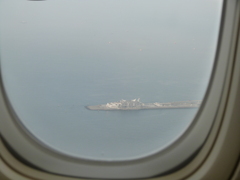 東京湾アクアラインの海ボタル