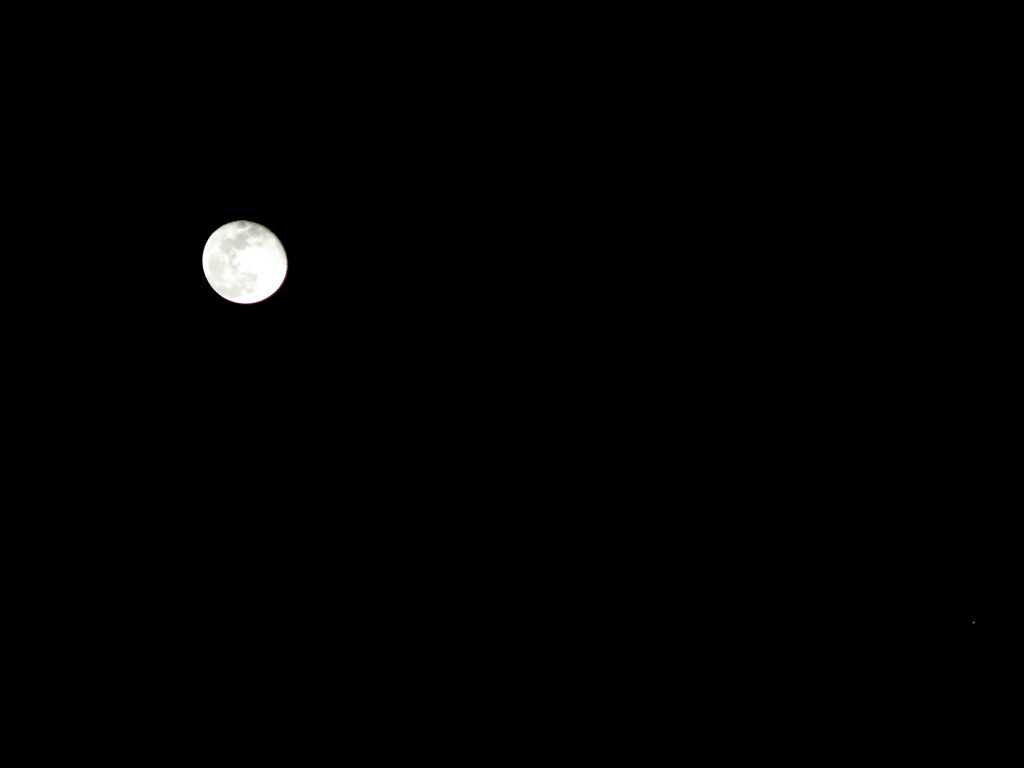 木星と月のスタンス