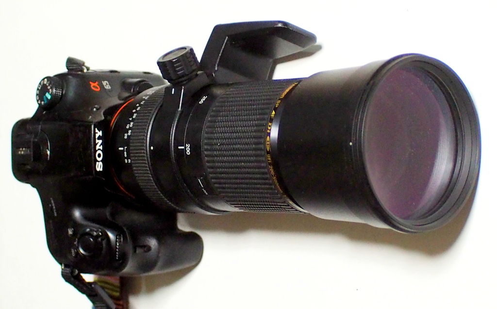 α65とタムロン200－500ｍｍF5.6(ミノルタ・ソニーA）