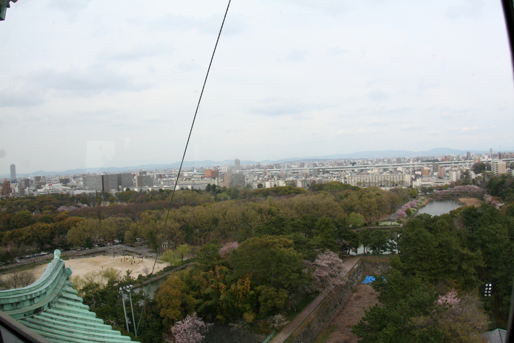 名古屋城の天主からの眺め１２