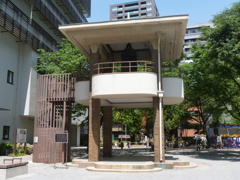 江戸散歩、時の鐘これで時を知らせていた