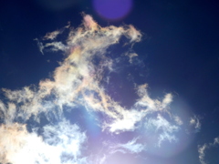 シュミラクラ的彩雲