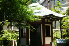谷中の公園、岡倉天心の