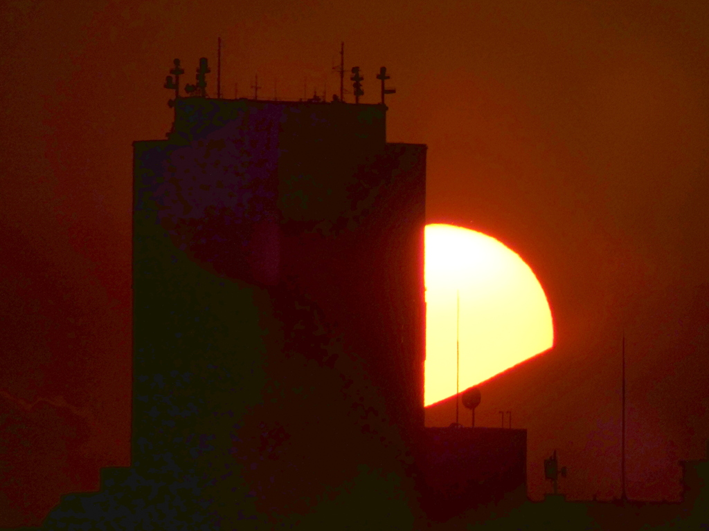富士山の裾のダイヤモンド