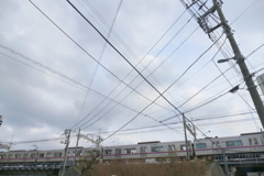 千住柳原の京成線