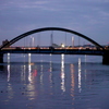 尾竹橋の夕景