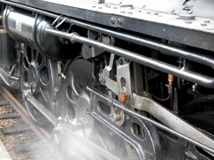 秩父鉄道のSLの車輪