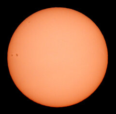 '22.12.03.15:30.10枚を重ね画像処理した太陽面