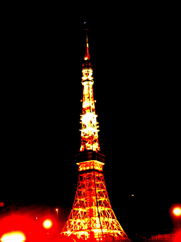 失敗した夜の東京タワー