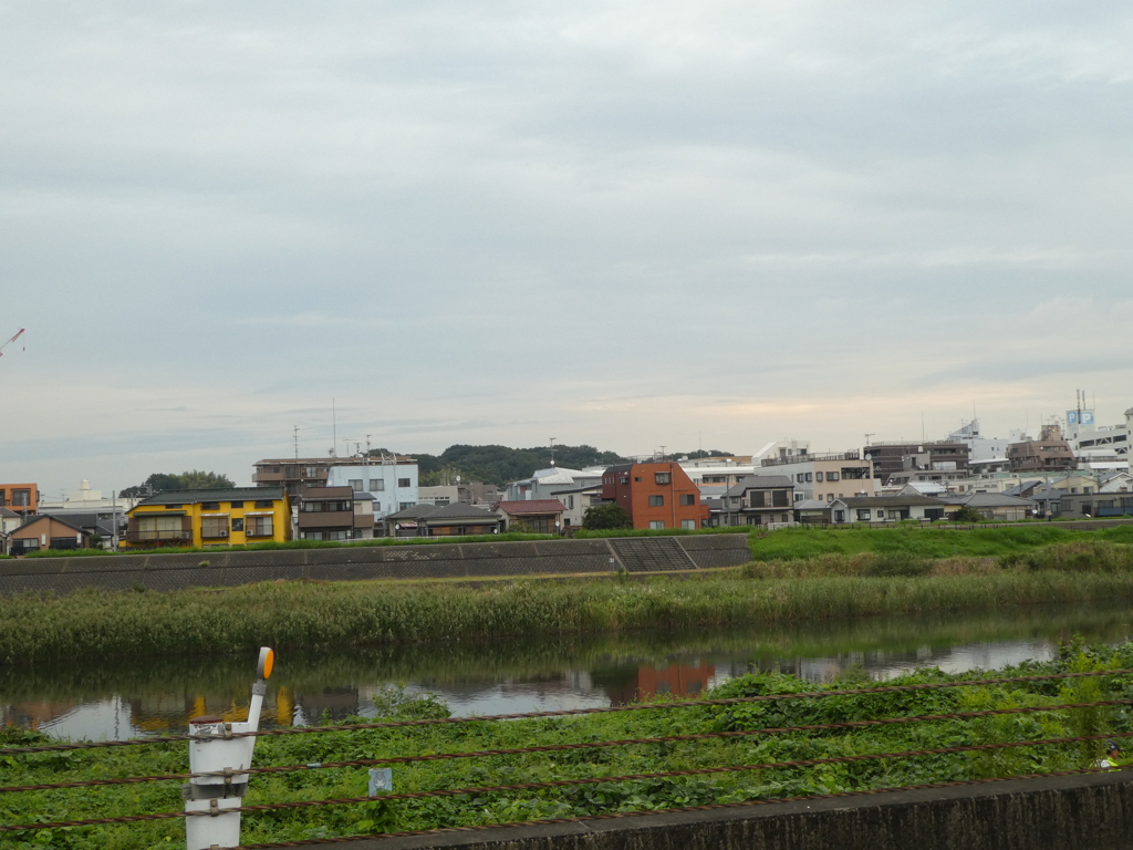 多摩川の雲