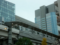 お台場海浜公園駅のユリカモメ