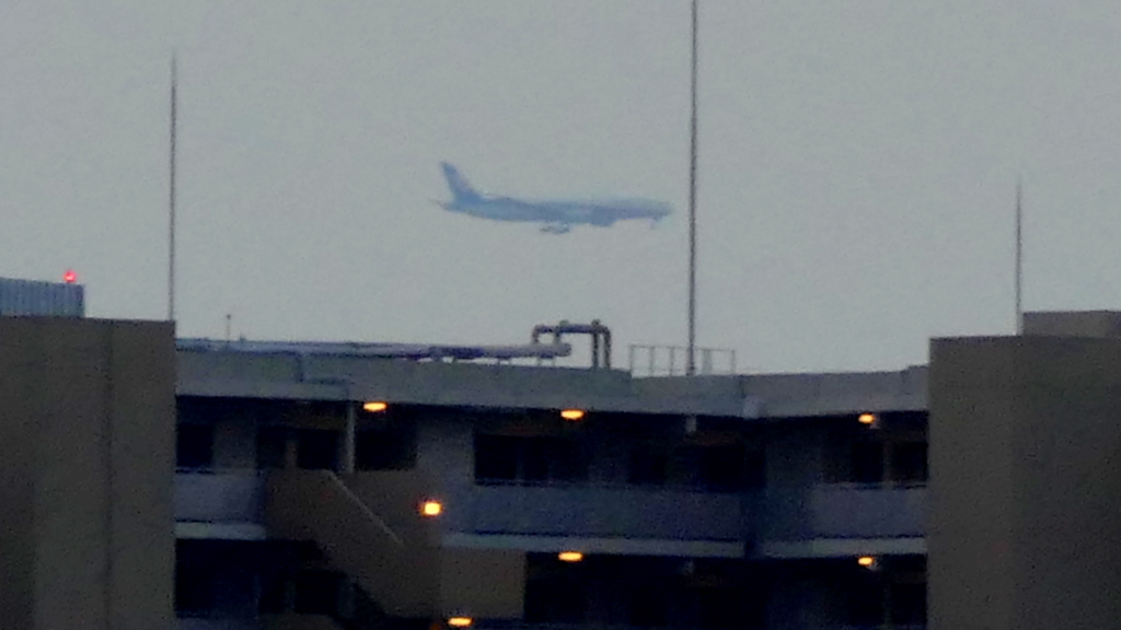 隅田川尾竹橋から羽田空港方面