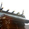 田端の八幡神社のおやしろ