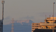 皇海山の夕焼