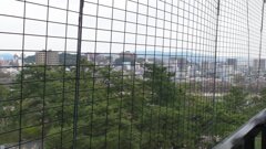 岡崎城の天主からの眺め３