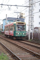 荒川七丁目から町屋駅へ緑の都電荒川線