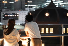 東京駅夜景