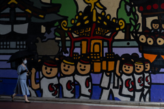 お祭り気分