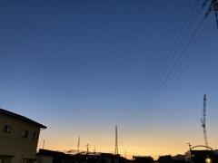 夕空