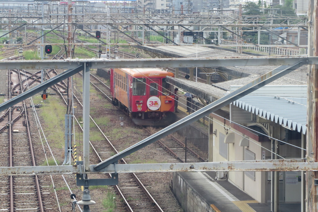 大垣駅　樽見線