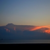 沖の雷雲