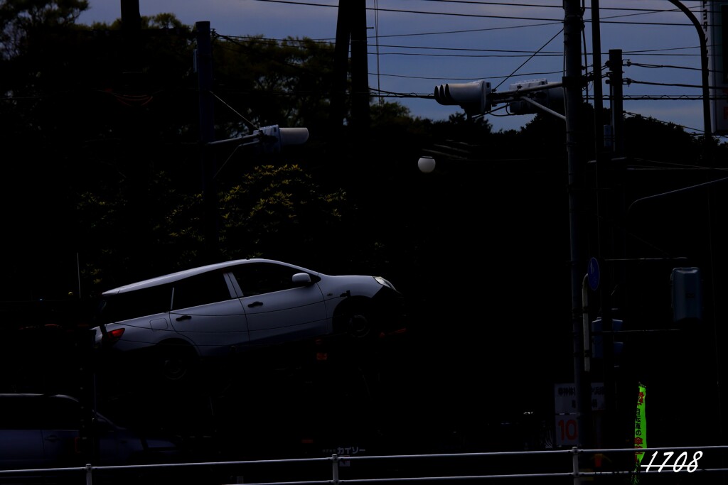 eVTOL（エアカー）信号待ち