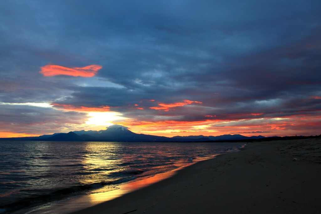 今日の日の出前