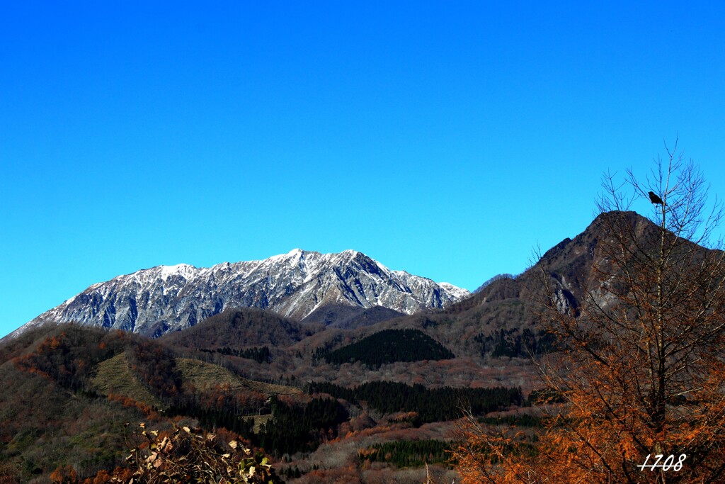 大山と烏ケ山＆烏
