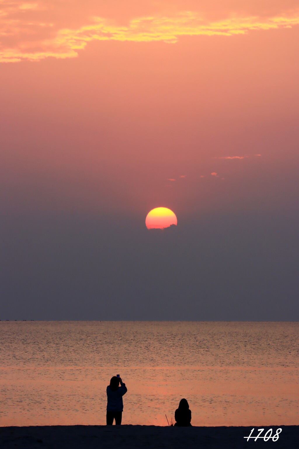 昨日の日の出