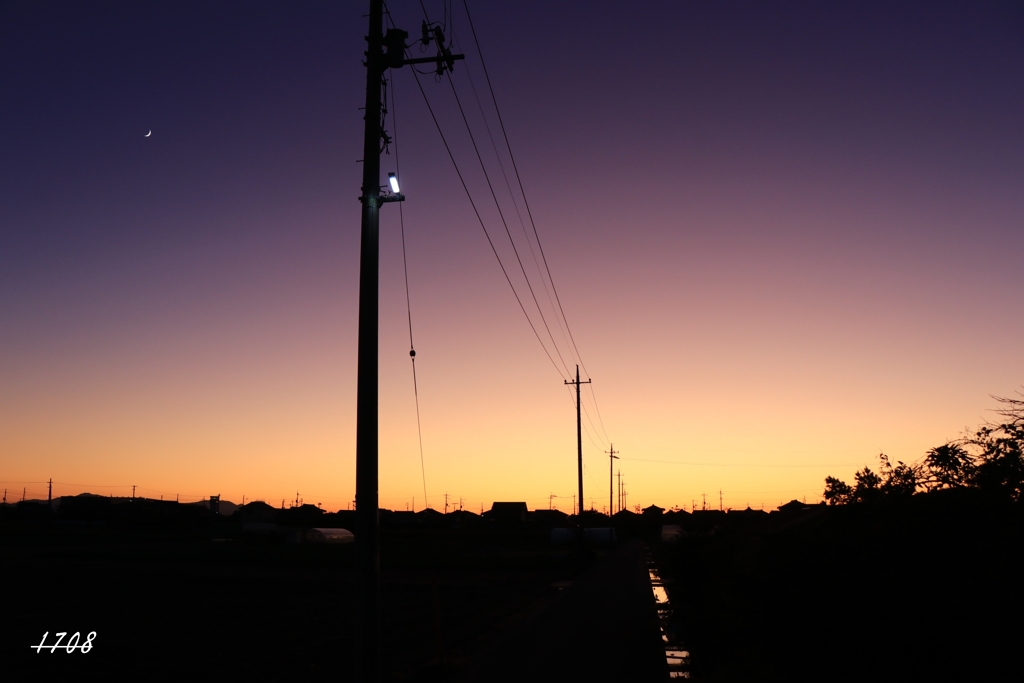 ゴールデンアワー・夕景