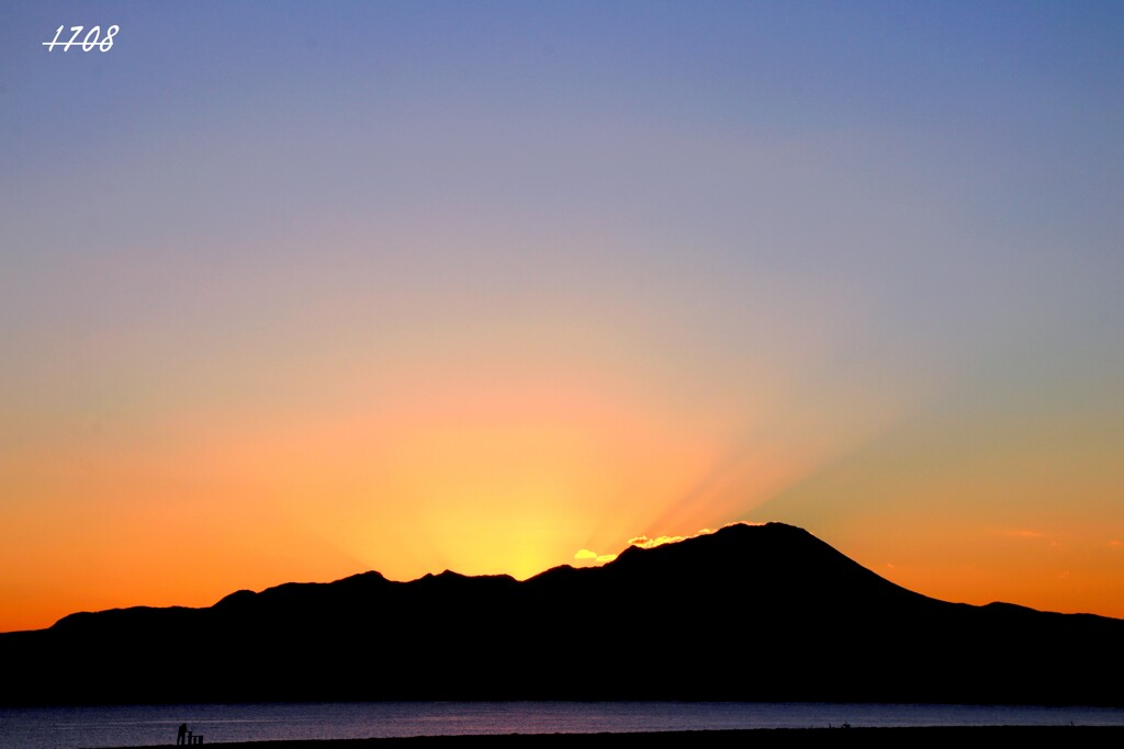 今日の日の出前 2/2