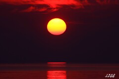 昨日の日の出